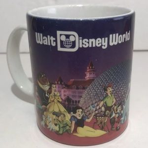 Vintage Walt Disney World Mug Cartoon Grandpa